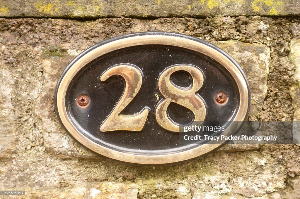 Found Letters and Numbers