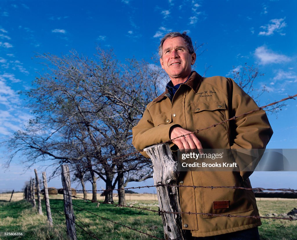 W. Bush Ranch George W. Bush awaits the results of the 2000 Presidential Election ...