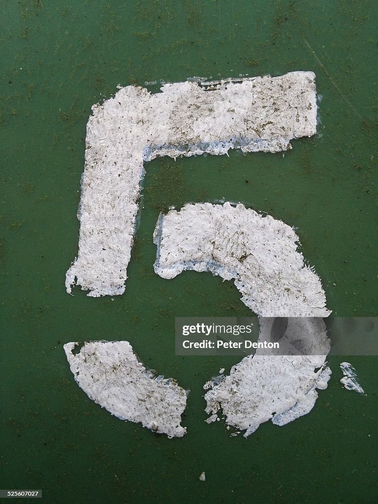 Found Letters and Numbers