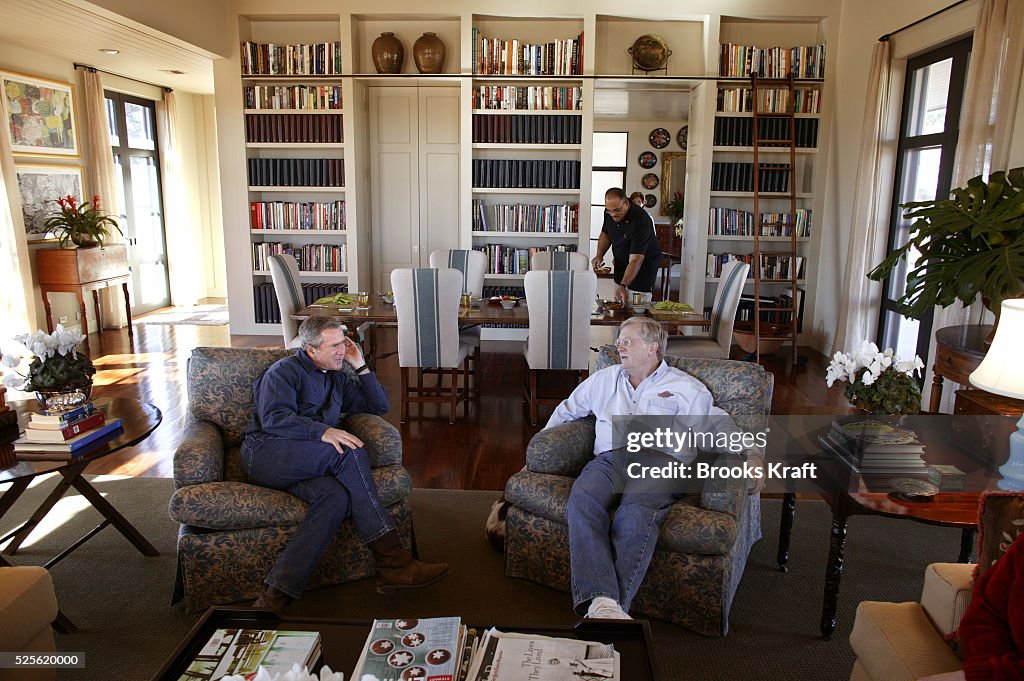 W. Bush Ranch U.S. President, George W. Bush hosts the U.S. Ambassador to... News ...