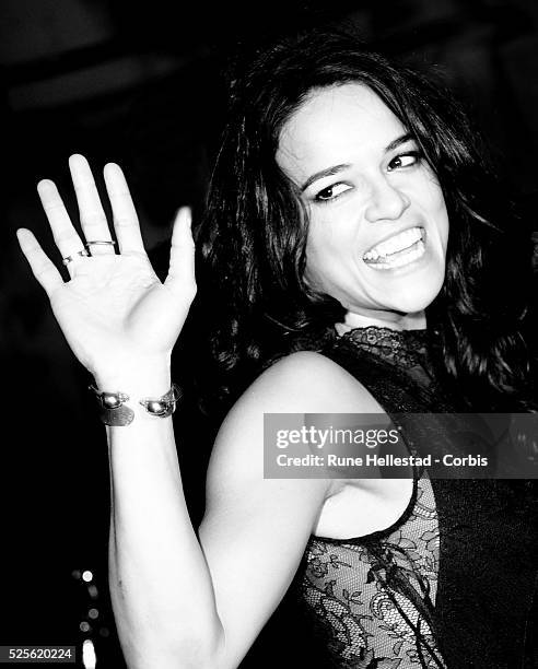 Michelle Rodriguez attends the Hollywood Costume dinner at V&A.