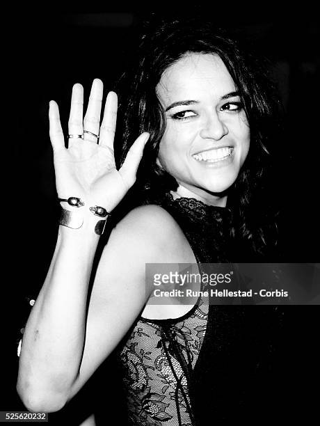 Michelle Rodriguez attends the Hollywood Costume dinner at V&A.