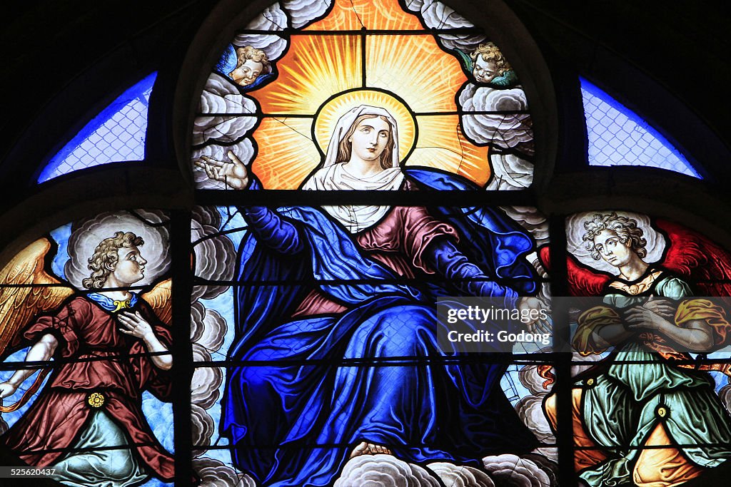 Stained glass window