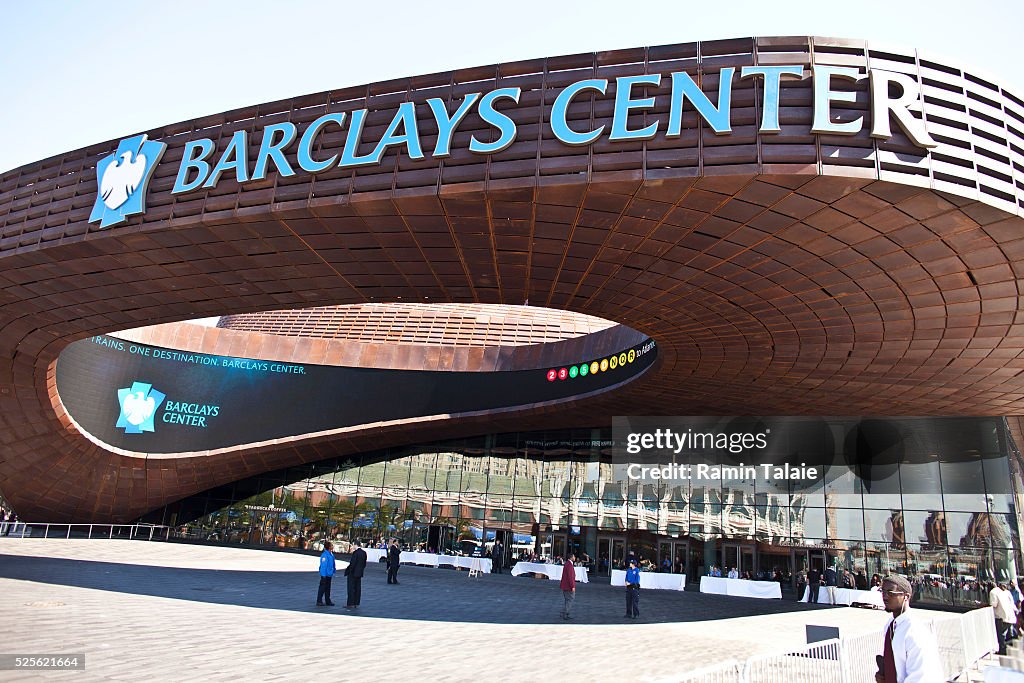 New York - Barclays Center Set to Open in Brooklyn