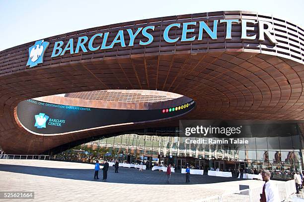 Barclays Center the new home to NBA's Brooklyn Nets is set to open next week in Downtown Brooklyn, in New York, Friday September 21, 2012. The...