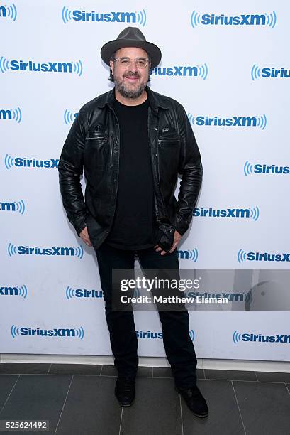 Vince Gill visits at SiriusXM Studio on April 28, 2016 in New York City.