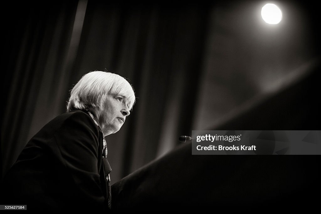 Federal Reserve Chairman Janet Yellen testifies on Capitol Hill