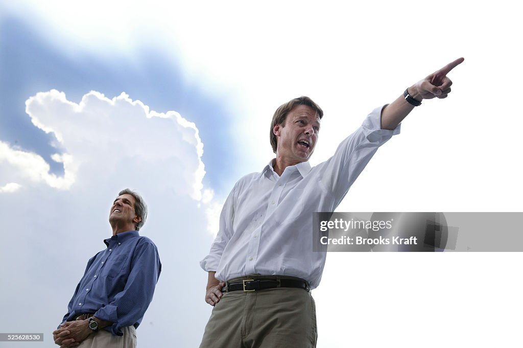 On the Campaign Trail with Kerry and Edwards