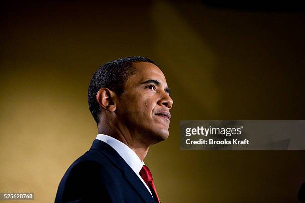 President Barack Obama speaks during a fundraiser for New Jersey Gov. Jon Corzine in Holmdel.