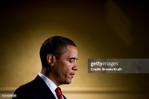 President Barack Obama speaks during a fundraiser for New Jersey Gov. Jon Corzine in Holmdel.