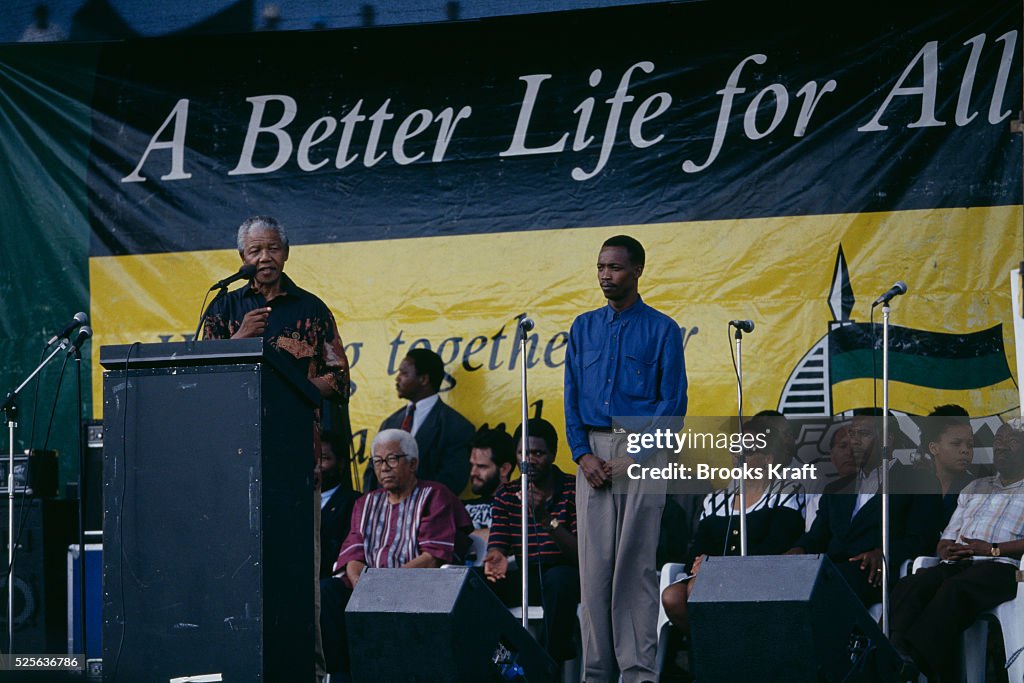 Homage to Chris Hani in Soweto