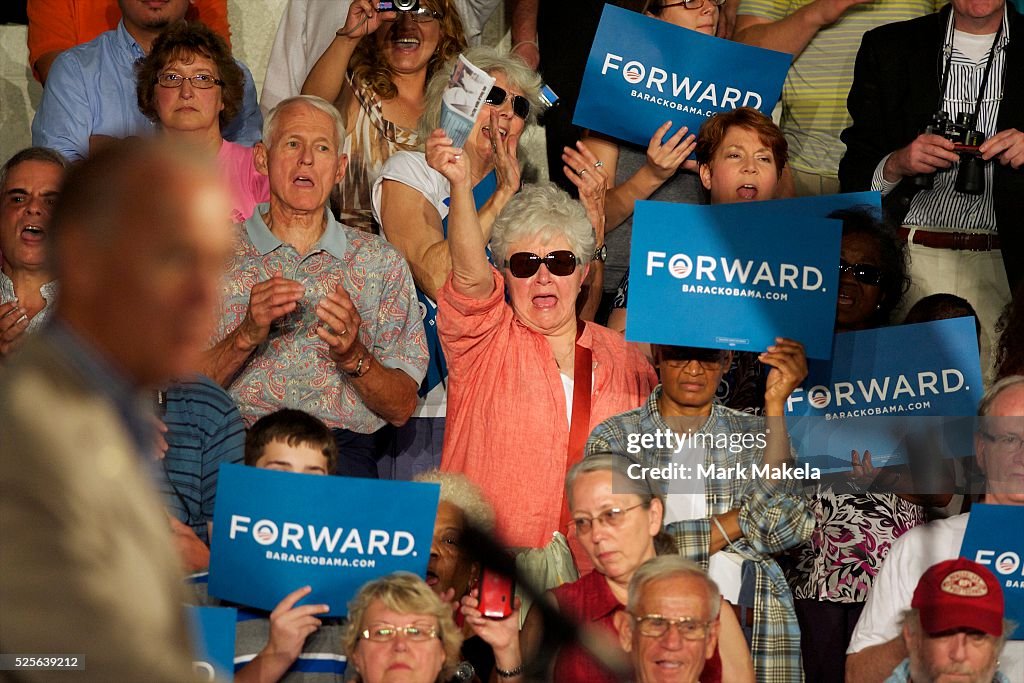 US - 2012 Presidential Elections - Vice President Joe Biden campaigns in Pennsylvania