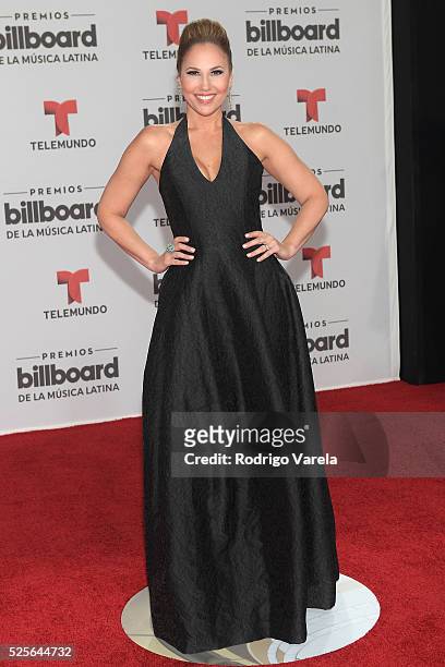 Ivette Machin attends the Billboard Latin Music Awards at Bank United Center on April 28, 2016 in Miami, Florida.