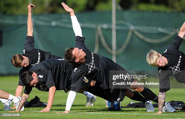 Dorus de Vries of Wolverhampton Wanderers begins pre-season training at Carton House Hotel in Maynooth, County Kildare, Ireland