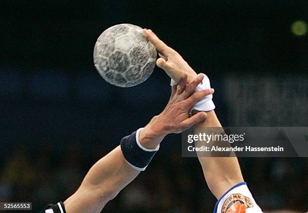 Handball: 1. Bundesliga 04/05, Hamburg; HSV Handball - TuS N Luebbecke; Feature 02.01.05.