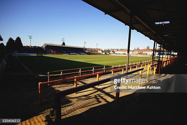 Underhill, the home stadium of Barnet FC