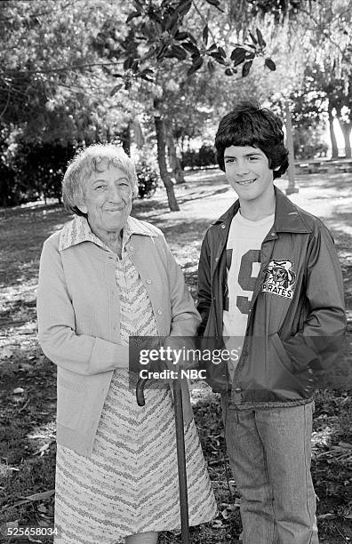 Jailbreak" Episode 3 -- Pictured: Margaret Hamilton as mean woman, Matthew Labyorteaux as Jesse --