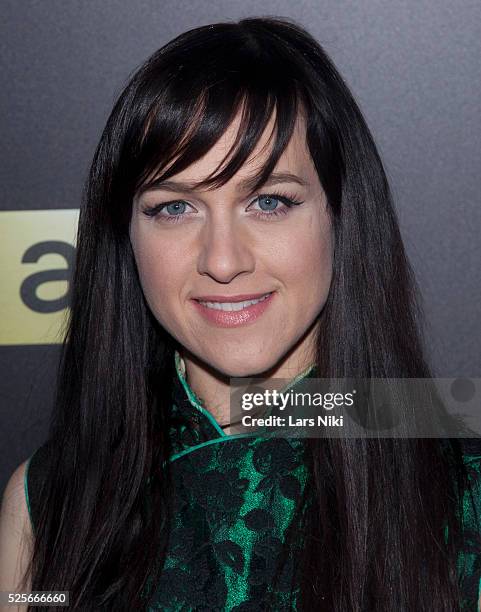 Lena Hall attends the "Mad Men" special screening at MOMA in New York City. �� LAN