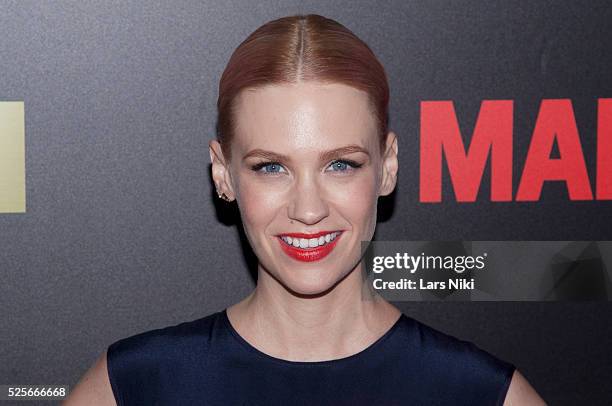 January Jones attends the "Mad Men" special screening at MOMA in New York City. �� LAN