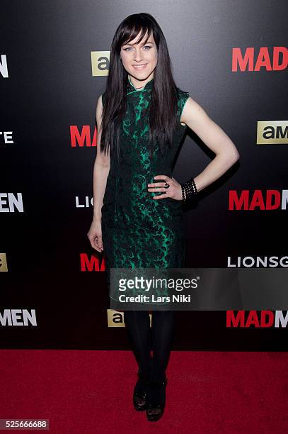 Lena Hall attends the "Mad Men" special screening at MOMA in New York City. �� LAN