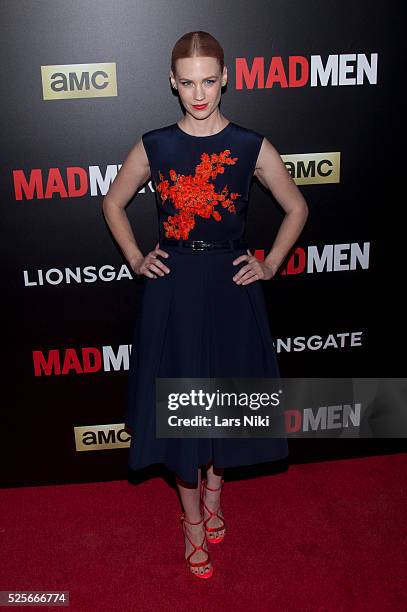 January Jones attends the "Mad Men" special screening at MOMA in New York City. �� LAN