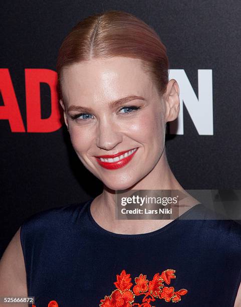 January Jones attends the "Mad Men" special screening at MOMA in New York City. �� LAN