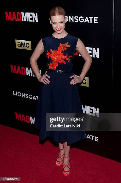 January Jones attends the "Mad Men" special screening at MOMA in New York City. �� LAN