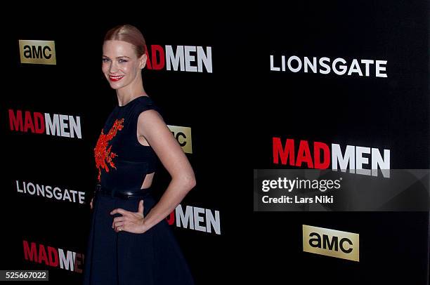 January Jones attends the "Mad Men" special screening at MOMA in New York City. �� LAN