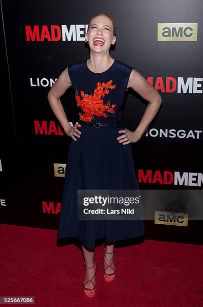 January Jones attends the "Mad Men" special screening at MOMA in New York City. �� LAN