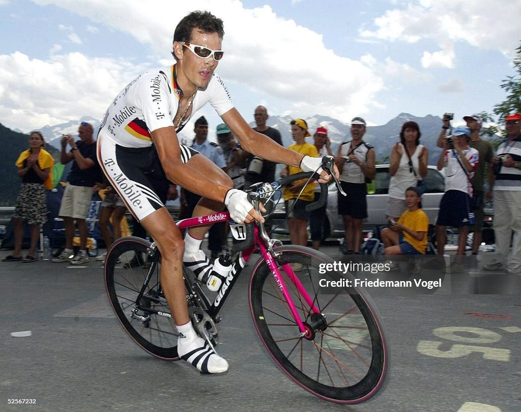 Radsport/Strasse: Tour de France 2004, 16. Etappe/Bourg d'Oisans-L'Alpe d'Huez/Einzelzeitfahren