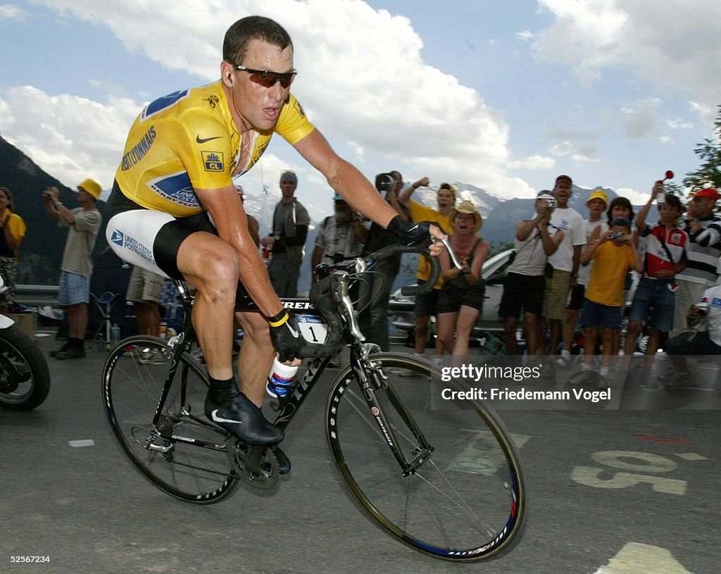 Radsport/Strasse: Tour de France 2004, 16. Etappe/Bourg d'Oisans-L'Alpe d'Huez/Einzelzeitfahren