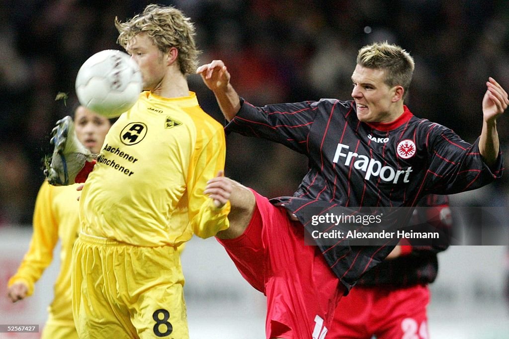 Fussball: 2. BL 04/05, Eintracht Frankfurt-Alemannia Aachen