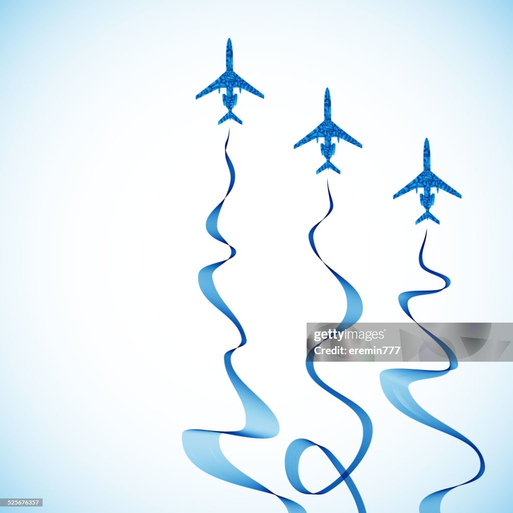 Abstract Design Pattern Aviation Airplane Vector Abstract Background High-Res Vector Graphic - Getty Images