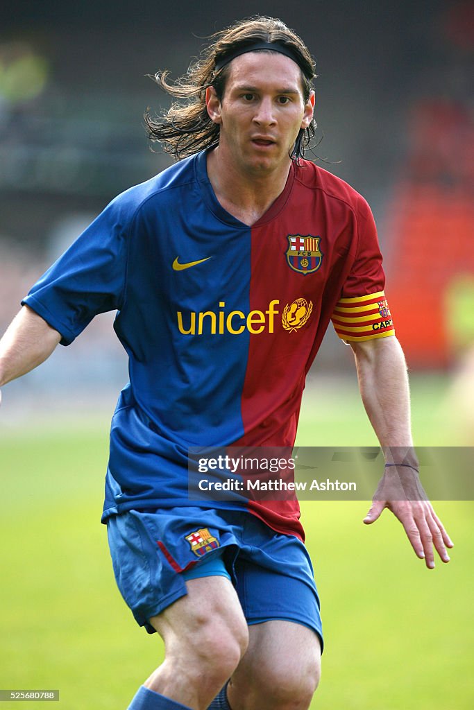Lionel Messi of FC Barcelona News Photo - Getty Images