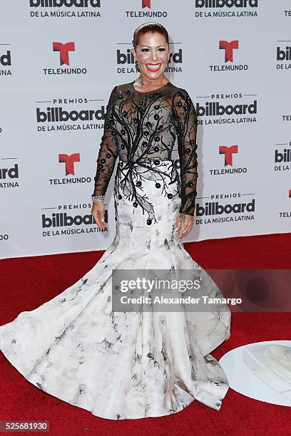 Alejandra Guzman attends the Billboard Latin Music Awards at Bank United Center on April 28, 2016 in Miami, Florida.