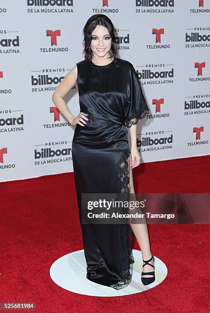 Sharlene Taule attends the Billboard Latin Music Awards at Bank United Center on April 28, 2016 in Miami, Florida.