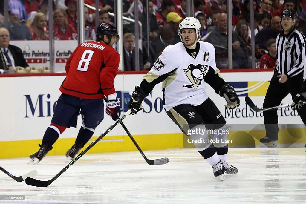 Pittsburgh Penguins v Washington Capitals - Game One