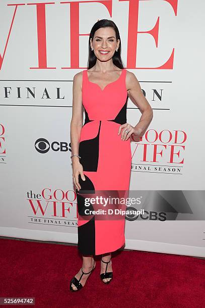 Julianna Margulies attends "The Good Wife" Finale Party at the Museum of Modern Art on April 28, 2016 in New York City.