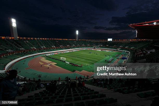 The Stade Adrar - Stadium Adrar in Agadir, Morocco home of Hassania Agadir venue of the FIFA Club World Cup 2013
