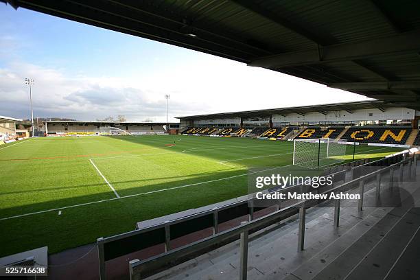 "The Pirelli Stadium home of Burton Albion Picture Matthew Ashton/AMA" | Location: Burton, England.