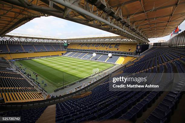 The Sukru Saracoglu Stadium in Istanbul, home of Fenerbache venue for the 2009 UEFA Cup Final