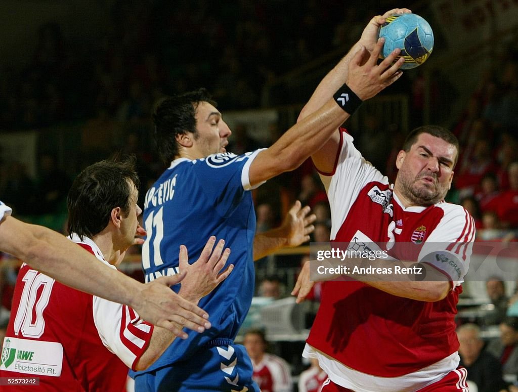 Handball/Maenner: EM 2004, HUN-SCG