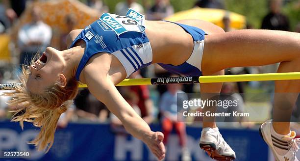 Leichtathletik: Mehrkampfmeeting 2004 in Goetzis; Katja KELLER / GER 29.05.04.