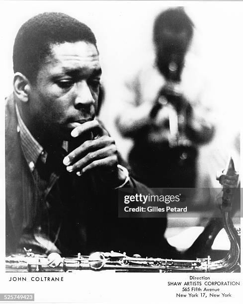 John Coltrane, studio portrait, USA, 1962.