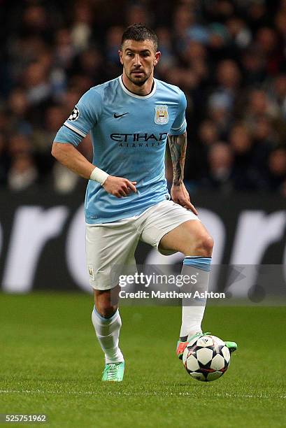 Aleksandar Kolarov of Manchester City