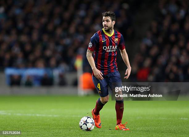 Cesc Fabregas of FC Barcelona