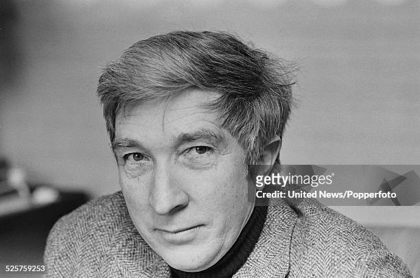 American novelist and critic, John Updike pictured in London on 22nd March 1979.