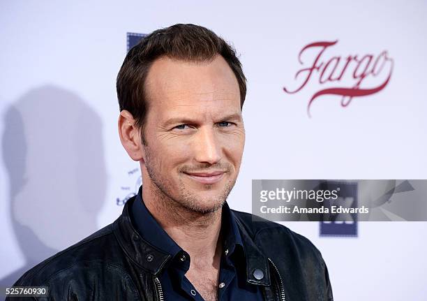 Actor Patrick Wilson arrives at the For Your Consideration event for FX's "Fargo" at Paramount Pictures on April 28, 2016 in Los Angeles, California.