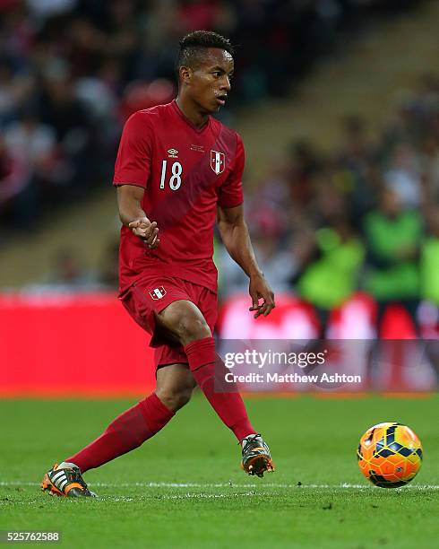 Andre Carillo of Peru