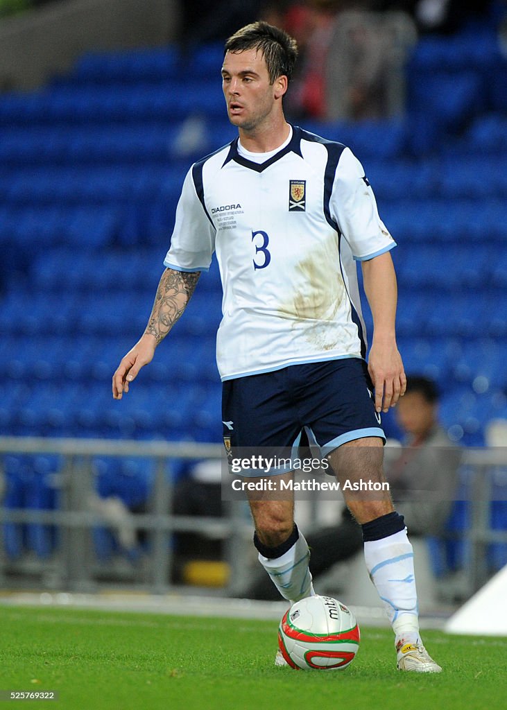 SOCCER - International Football Friendly - Wales v Scotland